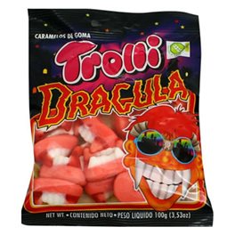 Trolli Dents de Dracula (lot de 10)