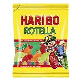 Haribo Rotella Fruits (lot de 2)