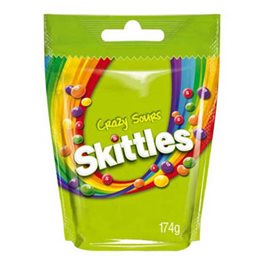 Skittles Crazy Sours (lot de 4)