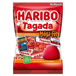 Haribo Méga-Fête La Fraise Tagadingo (lot de 2)
