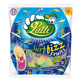 Lutti Surfizz Fruits 200g (lot de 2)