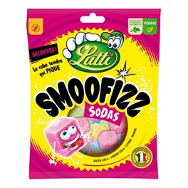 Lutti Smoofizz Sodas 200g (lot de 2)