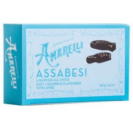 Amarelli Réglisse Assabesi (Boîte de 100g)