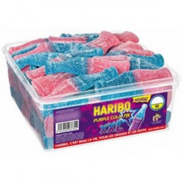 Haribo Purple Cola Pik XXL (Boîte de 60 pièces)