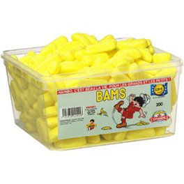 Haribo Bams Bananes (Boîte de 210 pièces)