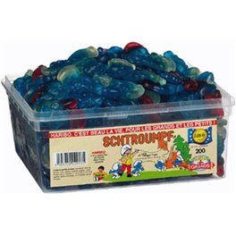 Haribo Schtroumpfs Boîte de 210 pièces