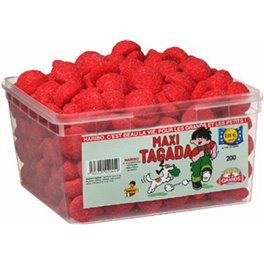 Haribo Fraise Maxi Tagada (Boîte de 210 pièces)