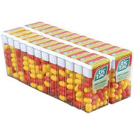 Tic Tac Cerise Passion (Lot économique de 24 étuis)