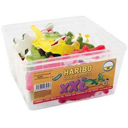 Haribo Hari Croco XXL Boîte de 60 pièces