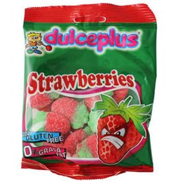 Dulceplus Fraises Sucrées Sachet de 100g