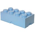 Box Surpriz Lego pleine de bonbons (brick 4x2, bleu clair)