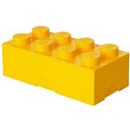 Box Surpriz Lego pleine de bonbons (brick 4x2, jaune)