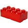 Box Surpriz Lego pleine de bonbons (brick 4x2, rouge)