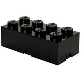 Box Surpriz Lego pleine de bonbons (brick 4x2, noir)