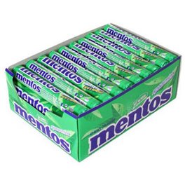 Mentos Chlorophylle Maxi Pack (Boîte de 40 pièces)