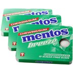 Mentos Gum Breeze Chlorophylle (Lot économique de 3 paquets)