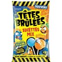 Têtes Brûlées Sucettes Mix Sachet de 16 pièces