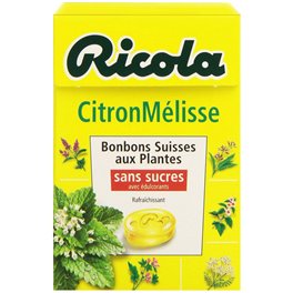 Ricola Citron Mélisse (lot de 6) (Lot économique de 6 boîtes)