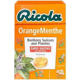 Ricola Orange Menthe (lot de 6) (Lot économique de 6 boîtes)