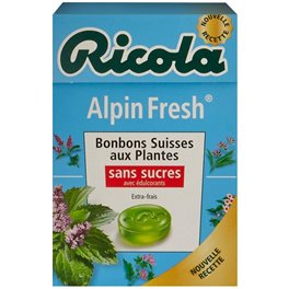 Ricola Alpin Fresh (lot de 6) (Lot économique de 6 boîtes)