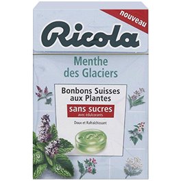 Ricola Menthe des glaciers (lot de 6) (Lot économique de 6 boîtes)