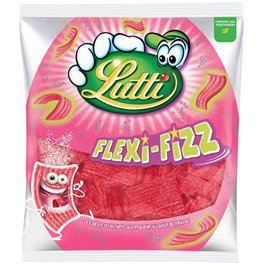 Lutti Flexi-Fizz Fraise 225g Sachet de 225g