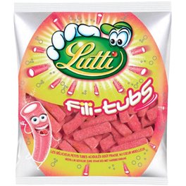 Lutti Fili-tubs Fraise 200g Sachet de 200g