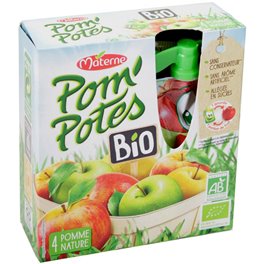 Pom’Potes Pomme Nature Bio