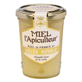 Miel l’Apiculteur Miel de France et Gelée Royale 250g (lot de 3)