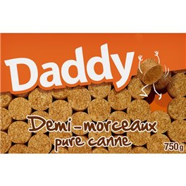 Daddy Demi-Morceaux Pure Canne 750g (lot de 6)