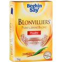 Béghin-Say Blonvilliers Pur Canne Blond Poudre 1Kg (lot de 3)