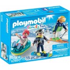 PLAYMOBIL 9286 Family Fun - Vacanciers Sports D'Hiver