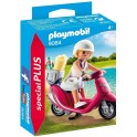 PLAYMOBIL 9084 Special Plus - Vacancière Avec Scooter