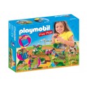 PLAYMOBIL 9331 Country - Cavaliers Et Poneys Avec Support De Jeu