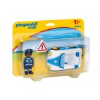 PLAYMOBIL 9384 1-2-3 - Voiture De Police