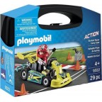 PLAYMOBIL 9322 - Action - Valisette Pilote de karting