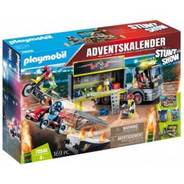 PLAYMOBIL 70544 Calendrier de l'Avent - Cascadeurs XXL