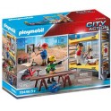 PLAYMOBIL 70446 City Action - Ouvriers avec échafaudage