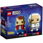 LEGO 41611 BrickHeadz Back To The Future - Marty McFly Et Doc Brown