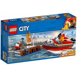 LEGO 60213 City - L'Incendie Sur Le Quai