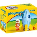 Playmobil 70186 - 1.2.3 - Fusée et Astronaute