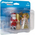 Playmobil 9498 - Christmas - Duo Père Noël et Ange