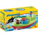 Playmobil 70183 - 1.2.3 - Bateau et pêcheur