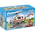PLAYMOBIL 6686 City Life - Hélicoptère Médical