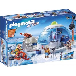 PLAYMOBIL 9055 action - Quartier Des Explorateurs Polaires