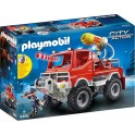 PLAYMOBIL 9466 City Action - 4x4 De Pompier Avec Lance-Eau