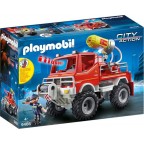 PLAYMOBIL 9466 City Action - 4x4 De Pompier Avec Lance-Eau