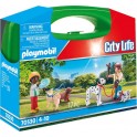 Playmobil 70530 - City Life - Valisette Enfants et chiens
