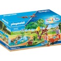 Playmobil 70344 - Family Fun - Panda roux avec enfants