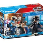 Playmobil 70573 - City Action - Police Policière et voleur